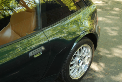 2001 BMW Z3 Coupe in Oxford Green Metallic over Extended Walnut