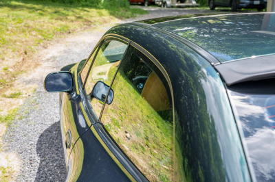 2001 BMW Z3 Coupe in Oxford Green Metallic over Extended Walnut