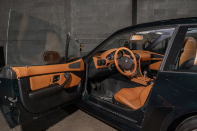 2001 BMW Z3 Coupe in Oxford Green Metallic over Extended Walnut