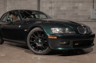 2001 BMW Z3 Coupe in Oxford Green Metallic over Extended Walnut