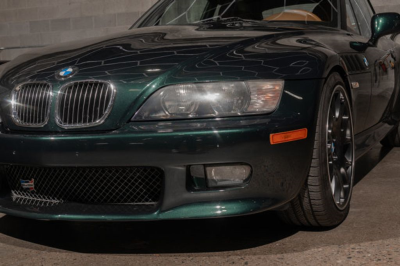 2001 BMW Z3 Coupe in Oxford Green Metallic over Extended Walnut