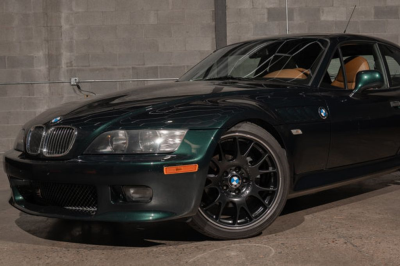 2001 BMW Z3 Coupe in Oxford Green Metallic over Extended Walnut