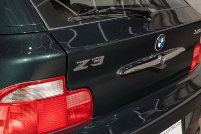 2001 BMW Z3 Coupe in Oxford Green Metallic over Extended Walnut