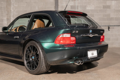 2001 BMW Z3 Coupe in Oxford Green Metallic over Extended Walnut