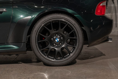 2001 BMW Z3 Coupe in Oxford Green Metallic over Extended Walnut