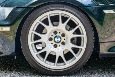 2001 BMW Z3 Coupe in Oxford Green Metallic over Extended Walnut