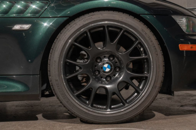 2001 BMW Z3 Coupe in Oxford Green Metallic over Extended Walnut