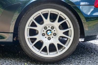 2001 BMW Z3 Coupe in Oxford Green Metallic over Extended Walnut