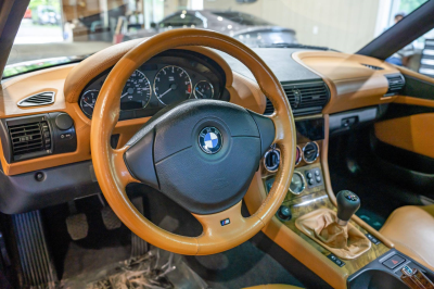 2001 BMW Z3 Coupe in Oxford Green Metallic over Extended Walnut