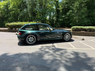 2001 BMW Z3 Coupe in Oxford Green Metallic over Extended Walnut