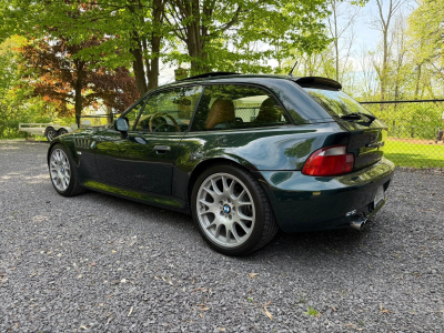 2001 BMW Z3 Coupe in Oxford Green Metallic over Extended Walnut