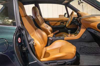 2001 BMW Z3 Coupe in Oxford Green Metallic over Extended Walnut