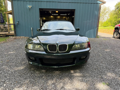 2001 BMW Z3 Coupe in Oxford Green Metallic over Extended Walnut