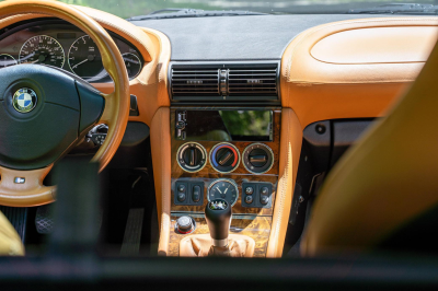 2001 BMW Z3 Coupe in Oxford Green Metallic over Extended Walnut
