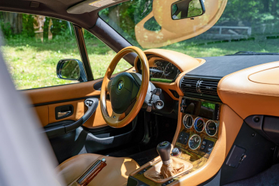 2001 BMW Z3 Coupe in Oxford Green Metallic over Extended Walnut