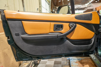 2001 BMW Z3 Coupe in Oxford Green Metallic over Extended Walnut