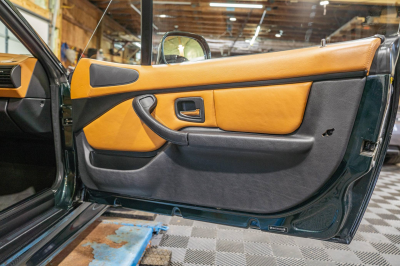 2001 BMW Z3 Coupe in Oxford Green Metallic over Extended Walnut