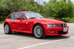 2001 BMW Z3 Coupe in Hell Red 2 over E36 Sand Beige