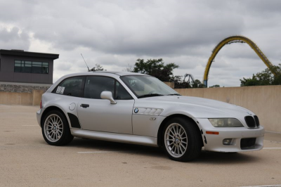 2001 BMW Z3 Coupe in Titanium Silver Metallic over Black