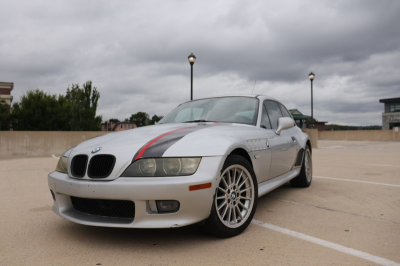 2001 BMW Z3 Coupe in Titanium Silver Metallic over Black