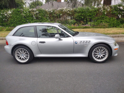 2001 BMW Z3 Coupe in Titanium Silver Metallic over Black