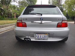 2001 BMW Z3 Coupe in Titanium Silver Metallic over Black