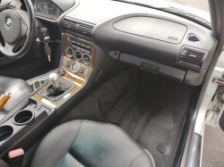 2001 BMW Z3 Coupe in Titanium Silver Metallic over Black