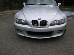 2001 BMW Z3 Coupe in Titanium Silver Metallic over Black