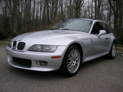 2001 BMW Z3 Coupe in Titanium Silver Metallic over Black