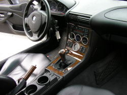 2001 BMW Z3 Coupe in Titanium Silver Metallic over Black