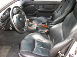 2001 BMW Z3 Coupe in Titanium Silver Metallic over Black