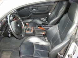 2001 BMW Z3 Coupe in Titanium Silver Metallic over Black