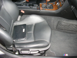 2001 BMW Z3 Coupe in Titanium Silver Metallic over Black