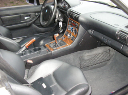 2001 BMW Z3 Coupe in Titanium Silver Metallic over Black