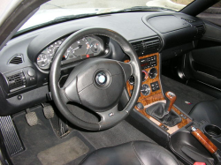 2001 BMW Z3 Coupe in Titanium Silver Metallic over Black