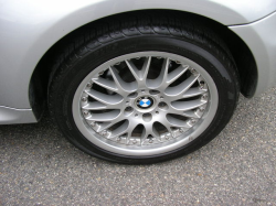 2001 BMW Z3 Coupe in Titanium Silver Metallic over Black