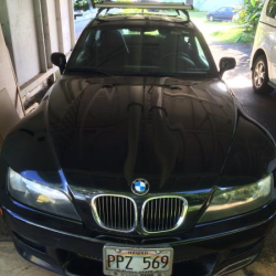 2001 BMW Z3 Coupe in Black Sapphire Metallic over Black