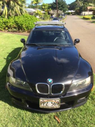 2001 BMW Z3 Coupe in Black Sapphire Metallic over Black