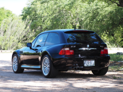 2001 BMW Z3 Coupe in Jet Black 2 over E36 Sand Beige