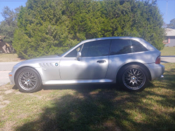 2001 BMW Z3 Coupe in Titanium Silver Metallic over Black