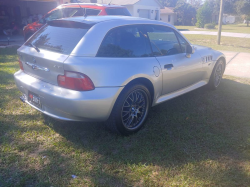 2001 BMW Z3 Coupe in Titanium Silver Metallic over Black