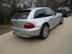 2001 BMW Z3 Coupe in Titanium Silver Metallic over Black