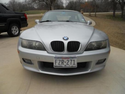 2001 BMW Z3 Coupe in Titanium Silver Metallic over Black