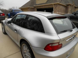 2001 BMW Z3 Coupe in Titanium Silver Metallic over Black