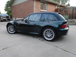 2001 BMW Z3 Coupe in Oxford Green Metallic over E36 Sand Beige