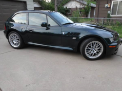 2001 BMW Z3 Coupe in Oxford Green Metallic over E36 Sand Beige