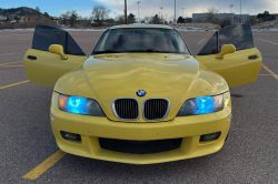 2001 BMW Z3 Coupe in Dakar Yellow 2 over Extended Dream Red