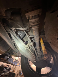 2001 BMW Z3 Coupe in Dakar Yellow 2 over Extended Dream Red