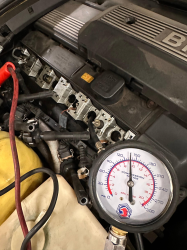 2001 BMW Z3 Coupe in Dakar Yellow 2 over Extended Dream Red