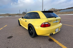 2001 BMW Z3 Coupe in Dakar Yellow 2 over Extended Dream Red